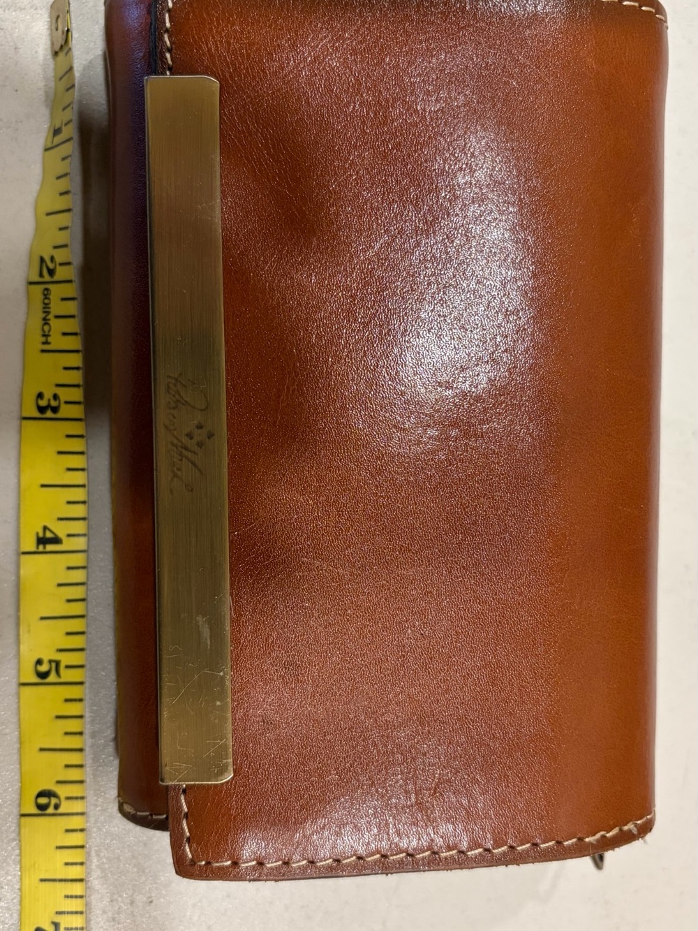 Patricia Nash Oliveri wallet tan